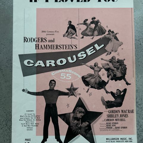 Noter for piano - If I Loved You - Rodgers and Hammerstein's Carousel