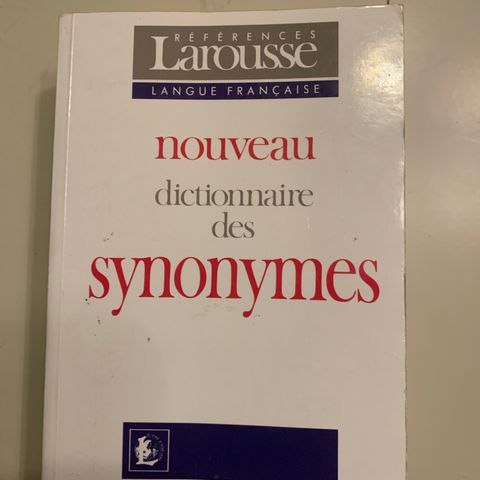 Fransk ordbok av Synonymer