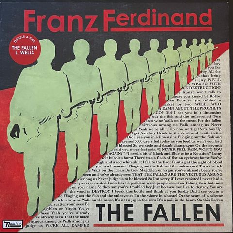 Franz Ferdinand – The Fallen / L. Wells 7" vinyl RUG219
