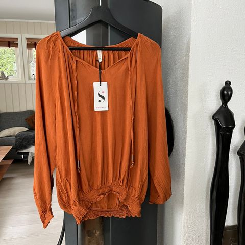 Ubrukt bluse m/tag str L/XL