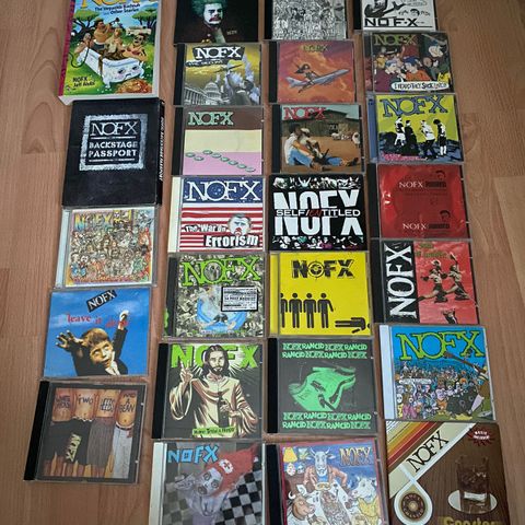 Nofx samling selges