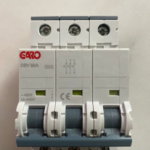 GARO OBV 3 pol 50 Amp