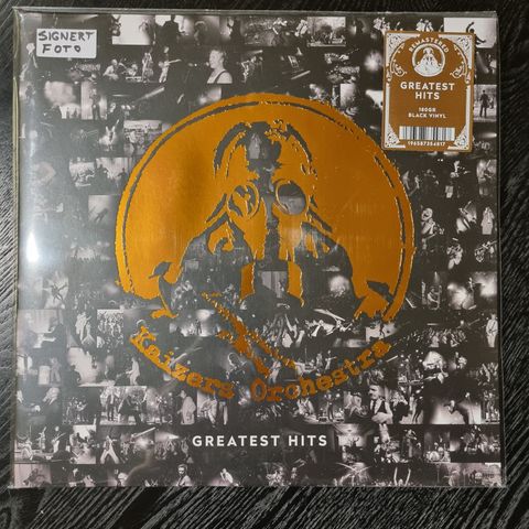 Kaizers Orchestra - Greatest Hits 2xLP Signert