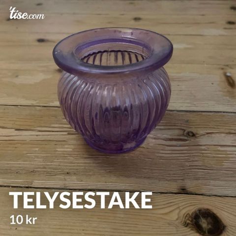 Diverse telysestaker