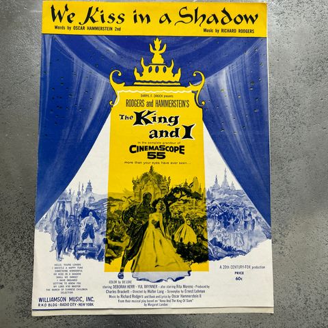 Notehefte - We Kiss in a Shadow - The King and I - Hammerstein 2nd & Rodgers