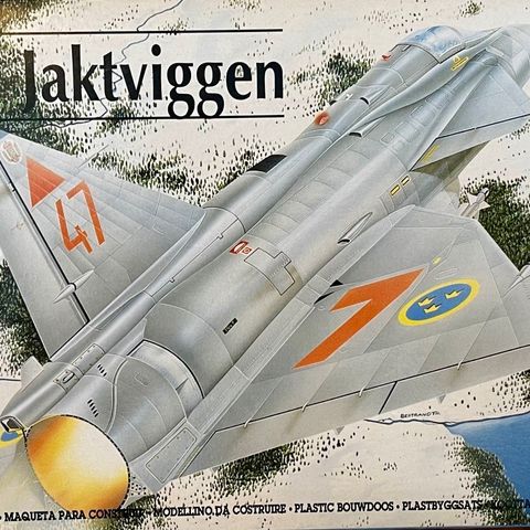 1/72 JA-37 Jaktviggen. Ny pris! (Heller)