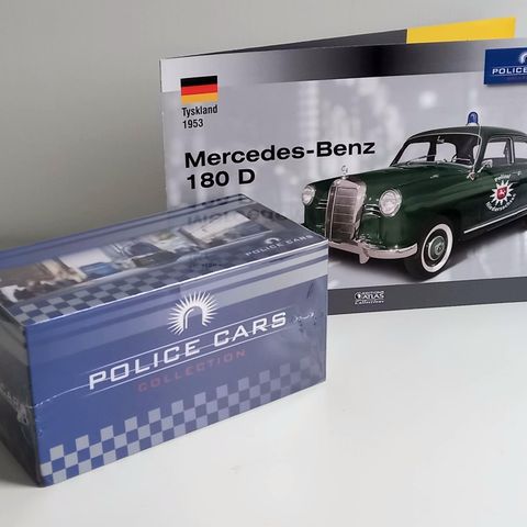 1:43 Mercedes-Benz 180 D Police Cars Collection