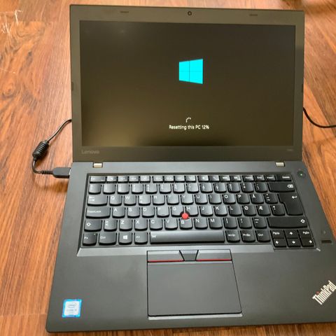 ThinkPad T460 laptop m/dockingstasjon