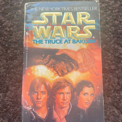 Star Wars: The Truce at Bakura – engelsk bok – fri frakt