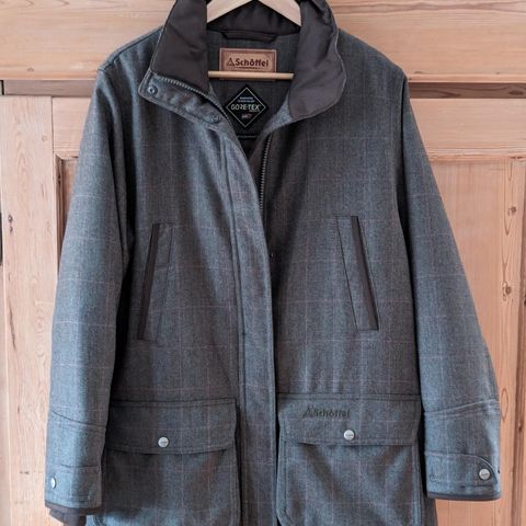 Tweed jakke (Schöffel Ptarmigan Waterproof Tweed Coat) str. 42/UK16