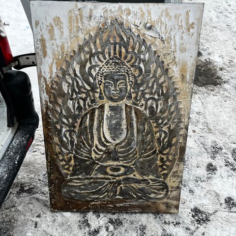 lerret veggkunst Buddha maleri