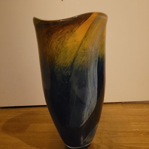 Glass kunst  (vase og skål sett og glass)