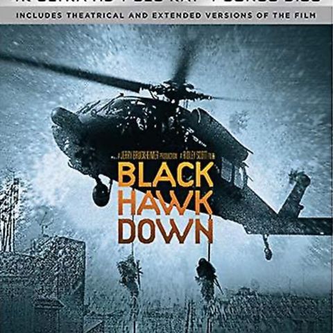 Black Hawk Down 4k Blu-Ray