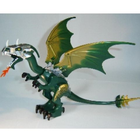Lego 7048 Dragon Fantasy Era / Grønn Lego Drage