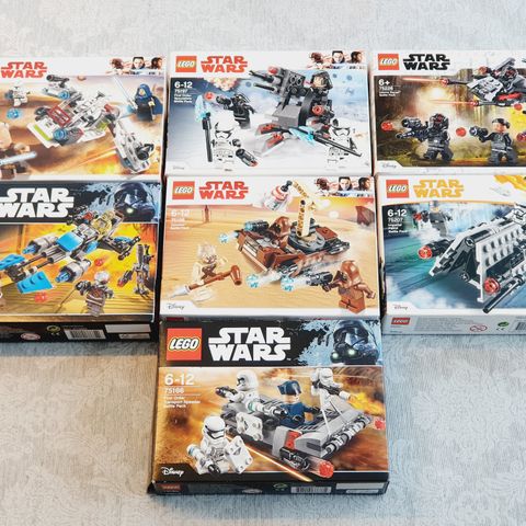 LEGO Esker til Star Wars Battlepacks (kun esker)