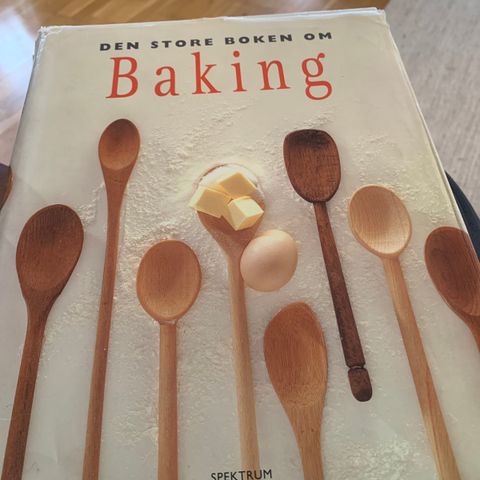 Den store boken om baking. Kan hentes
