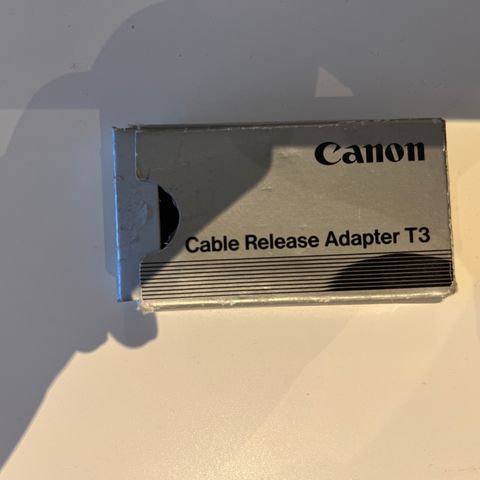 Canon kabel avtrekker til T3 adapter