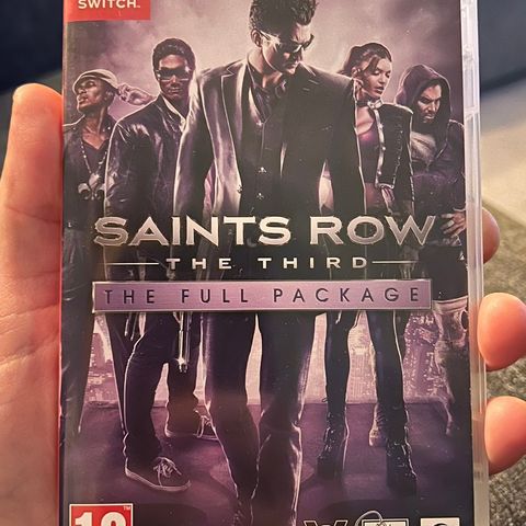 Saints Row the Third Nintendo Switch