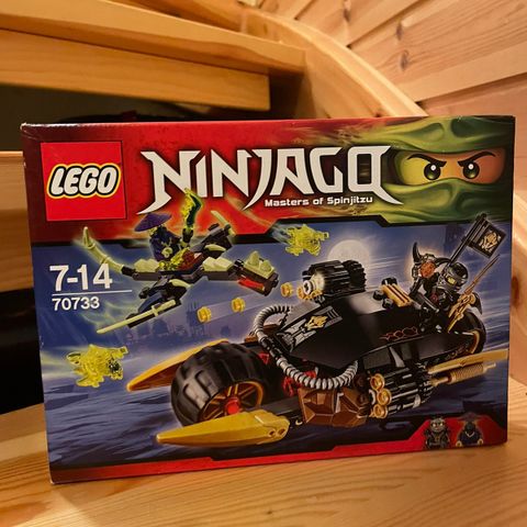 Lego Ninjago-70733-Uåpnet