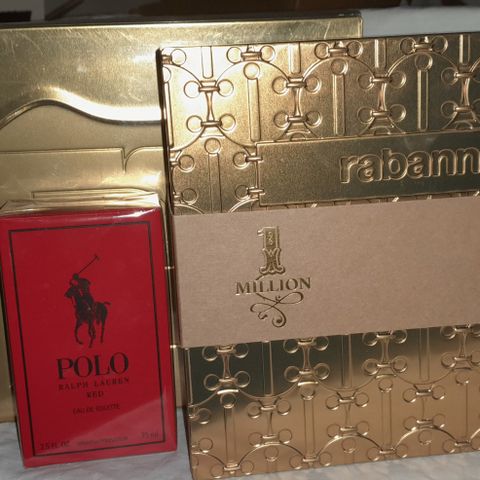Paco Rabanne 1 Million gavesett og Ralph Lauren Red