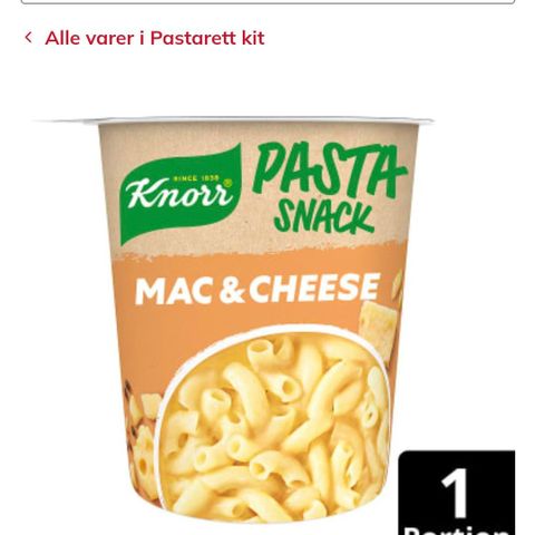 10 Mack and cheese knorr Snack pot