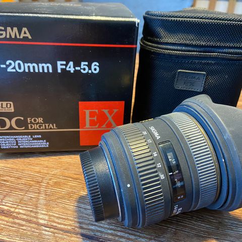 Sigma 10-20 F4-5.6 EX DC HSM for Nikon