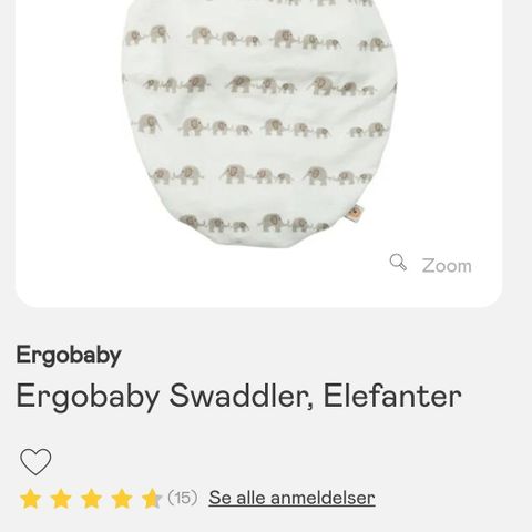 Ergobaby swaddler