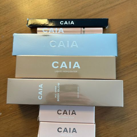 Nye produkter fra Caia cosmetics