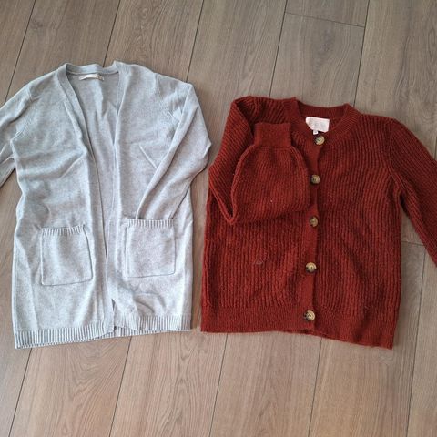 2 stk Cardigan str 158/164