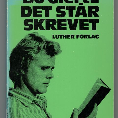 Det står skrevet - Bo Giertz