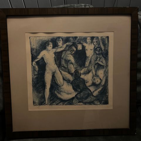 Pola Gauguin lito «mordet»? 44/50 signert