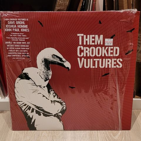 Them Crooked Vultures (Queens of the Stone Age/Foo Fighters vinyl