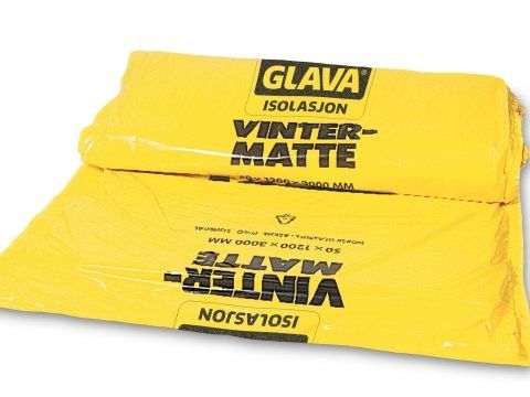 / Vintermatter Glava og Rockwool - isolasjon