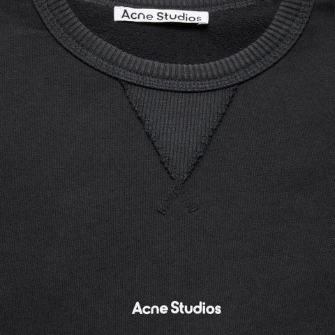 Acne Studios Logo Sweater - ubrukt - størrelse M