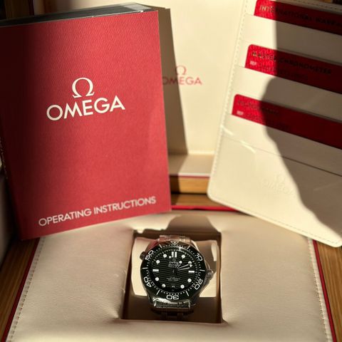 Omega Seamaster 300 i grønn!