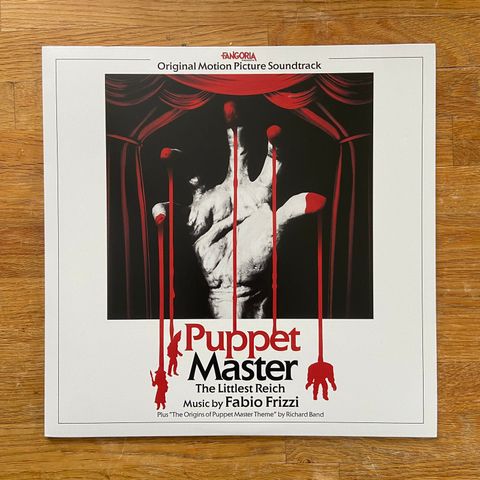Fabio Frizzi - Puppet Master - The Littlest Reich soundtrack LP
