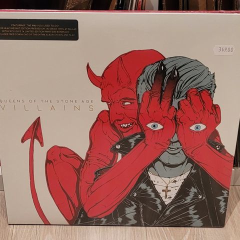 Queens of the Stone Age - Villains delux utgave ny/forseglet