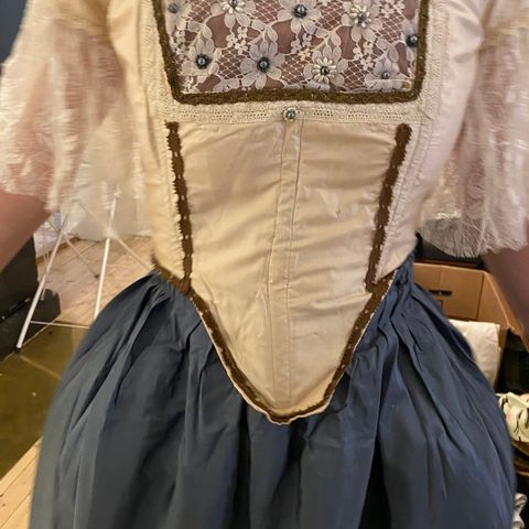 Rokkokokjole / Marie Antoinette kjole str S