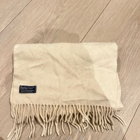 Burberry Skjerf Vintage (100% Lambswool!)