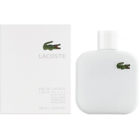 Lacoste Blanc 100ml - Luksusparfyme selges billig - helt ny!