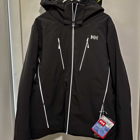 Helly Hansen Alpha 3.0 isolert teknisk skijakke/ topptur (NY). Large. Ny 4000kr