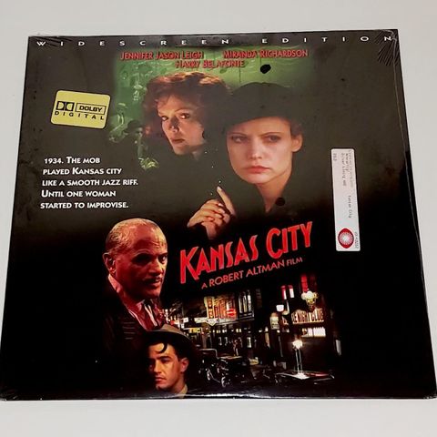 LASERDISC.KANSAS CITY.UÅPNET.