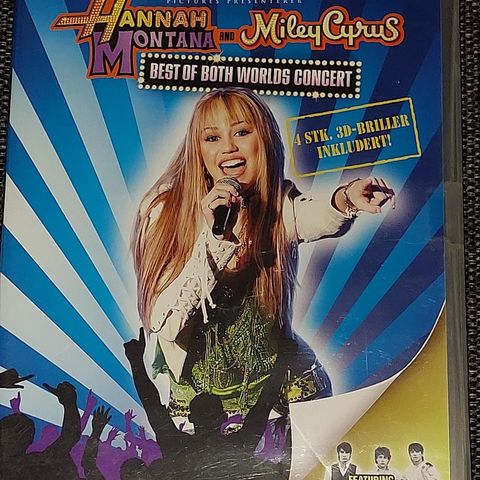 Hannah Montana and Miley Cyrus DVD