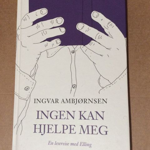 Ingvar Ambjørnsen.:  Ingen kan hjelpe meg. Fra serien om Elling.  Kr. 50