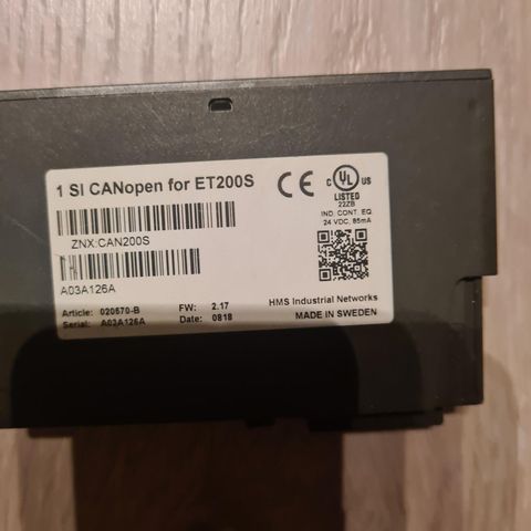 SI CANopen for ET200S