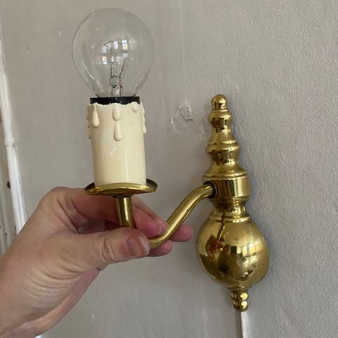 To nydelige retro / vintage lamper