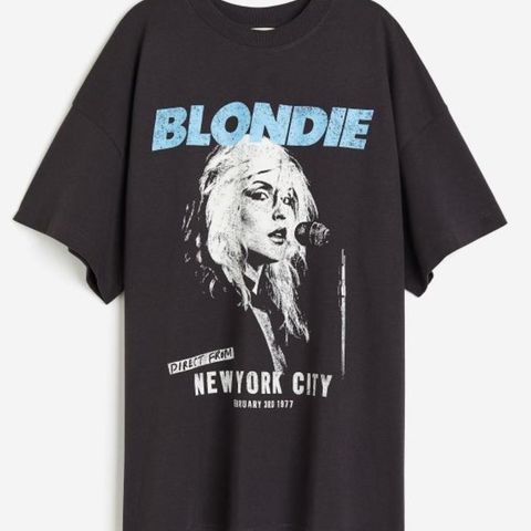 H&M Blondie t-skjorte str. M-L-XL ønskes kjøpt