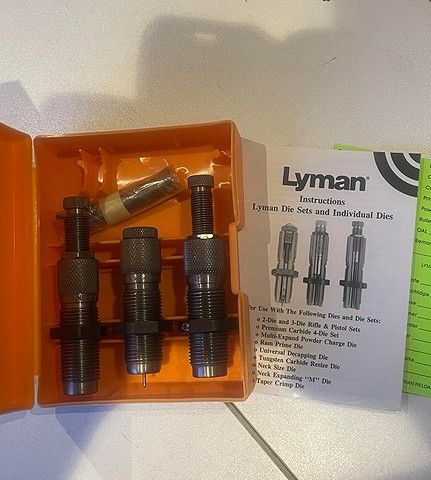 Lyman .454 carbide sett