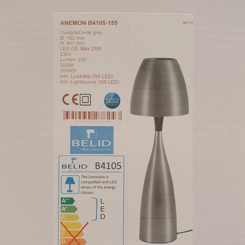 Belid Anemon bordlampe