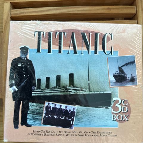 CD Titanic musikk (3 cd pack)
